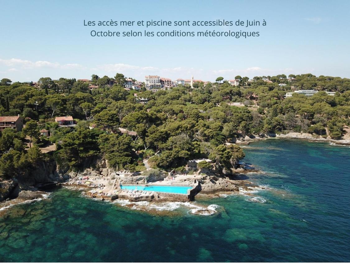 Residence Hoteliere Le Provencal A Giens - Bord De Mer Hyères Exterior foto